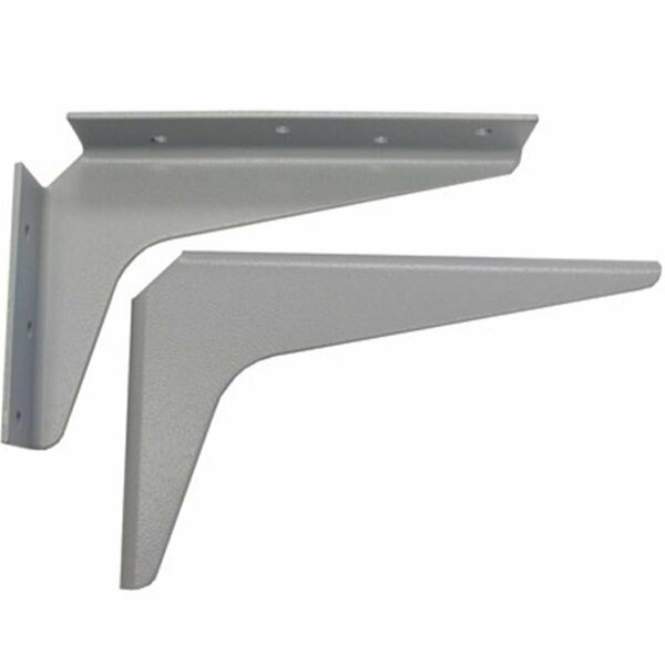 Protectionpro Work Station Brackets - Gray - 8in. x 12in. PR3518163